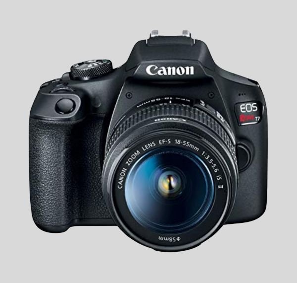 Canon EOS Rebel T7 DSLR Camera with 18-55mm Lens | Built-in Wi-Fi | 24.1 MP CMOS Sensor | DIGIC 4+ Image Processor and Full HD Videos