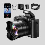 8K Digital Cameras for Photography - Autofocus 88MP WiFi Vlogging Camera